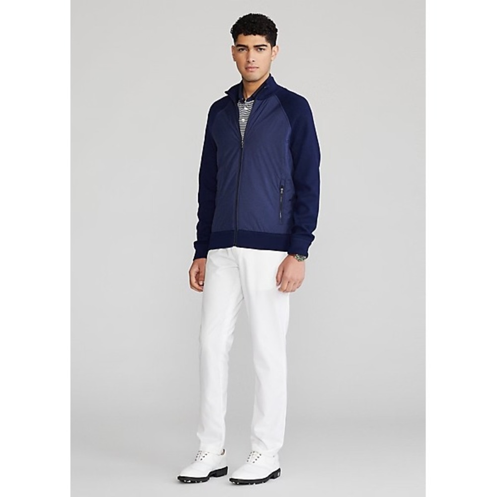 Ralph Lauren RLX Golf Hybrid Full-Zip Sweater - Blue - sz XXL